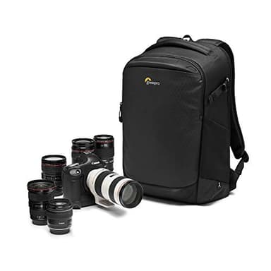 Lowepro Flipside BP 400 AW III Mochila para Cámara Sin Espejo y DSLR - Negro - Acceso Posterior - Acceso Lateral - Divisores Ajustables - para Cámaras como Sony α7 - LP37352-PWW