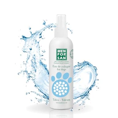 MENFORSAN Agua de Colonia para Perros Talco - 125 ml
