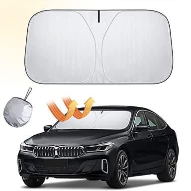 Parasol para Parabrisas Delantero, Protector Solar, Apto a la mayoría de Coches y SUV (140 * 70)