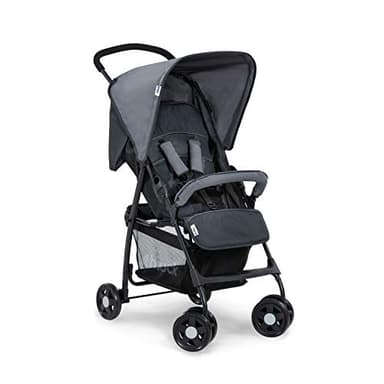 hauck Sport Carrito Bebe Ligero desde el Nacimiento - Silla de Paseo Reclinable para Niños hasta 15 kg - Carro Plegable Ultraligero 5,9 kg - Cesta Grande hasta 3 kg - Gris Oscuro