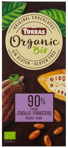 Torras Orgánico Chocolate fondant 90% cacao, 100g BIO