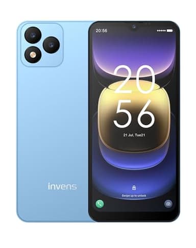 invens Note TK01 Teléfono Móvil, Android 12 Octa-Core Smartphone con Pantalla de 5,5'', Telefonos Moviles Libres Batería 4250mAh, 8(4+4) GB+32GB 128GB Ampliable, 4G Dual SIM/GPS/OTG, Azul