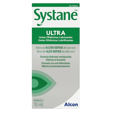 Systane Ultra gotas oftálmicas lubricantes, 10 ml