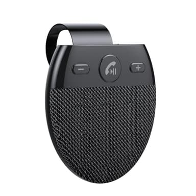 WANGCL Kit de Manos Libres Bluetooth para Coche, Altavoz Bluetooth para Parasol para Coche, Reproductor de música, Encendido automático, conexión Bluetooth