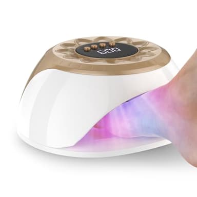 iKeener Dispositivo láser para hongos en las uñas actualizado con luz azul de 15 x 470 nm + luz roja de 42 x 650 nm, sesiones ajustables de 3/5/7/10 minutos, limpieza láser de uñas y onicomicosis