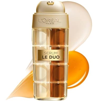 L’Oréal Paris, Age Perfect Serum Le Duo Rejuvenecedor, Antiarrugas, Efecto Reafirmante y Antiedad, con Péptidos de Colágeno, Vitaminas B3 y C*, Piel más suave y luminosa, para tipo de pieles, 30 ml