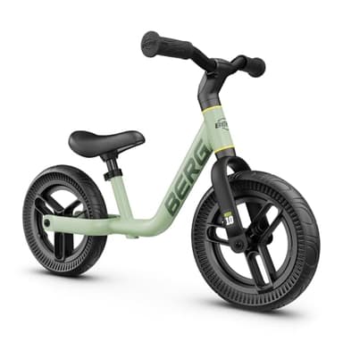 Berg MOOV 10 Verde | Bicicleta sin Pedales para Niños Desde 2 Años | Ruedas EVA Antipinchazos de 10 Pulgadas | Sillín y Manillar Ajustables | Ligera y Ergonómica | Fácil de Transportar
