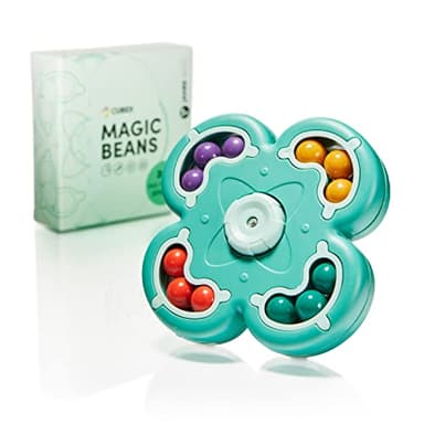 CUBIDI® Original Magic Bean - Flor, Verde | Divertido Juego de ingenio para niños y Adultos | Juego de Habilidad para niñas y niños a Partir de 6 años