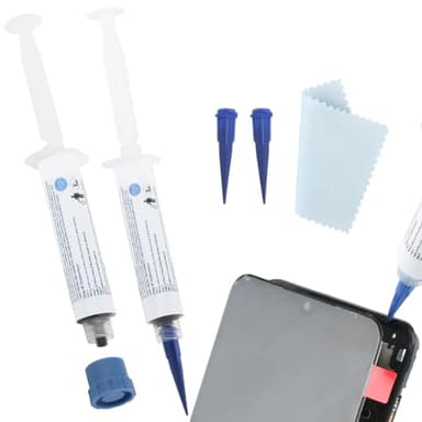 2 Pieza Pegamento Pantalla Movil para Teléfonos Reparación Adhesivo Pantalla Lcd Táctil RTV Silicona para Huawei para Xiaomi para Samsung Display Pegamento Moviles Ppantalla Herramientas