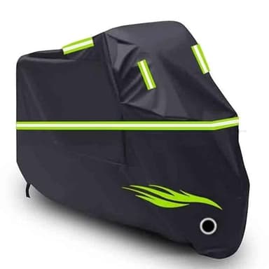 Funda para Moto compatibles con Yamaha NMAX 125 2015-Present，Funda Moto Exterior con Tiras Reflectantes