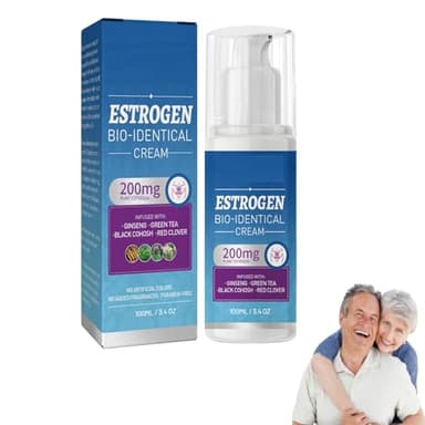 Crema Alivio Menopausia,Crema Menopausia Femenina,Crema de Estrógeno Menopausia,Crema Menopausia Eficiente,Crema de Cuidado Menopausia Femenina,Crema Reducir la Menopausia,Buena Absorción,100 ML