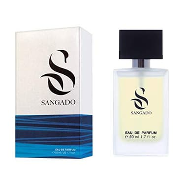 SANGADO Invencible Perfume para Hombres, Larga Duración de 8-10 Horas, Olor Lujoso, Amaderada Acuática, Francesas Finas, Extra Concentrado EDP, 50 Ml