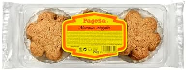 DIAT Radisson PAGESA - Morenitas integrales | Galletas Integrales Fuente de Fibra | Vegan |Morenitas integrales con Azúcar Moreno | Galletas sin Huevo y sin Lactosa | Fuente de Fibra