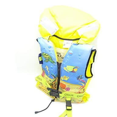 Lalizas Chico Chaleco Salvavidas, Unisex niños, Amarillo/Azul, 3-10 kg
