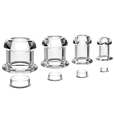 GAOSJX Material de Silicona de Diseño Hueco Transparente, Resistente Al Agua y Duradero,M
