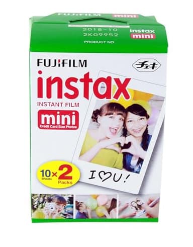 FujiFilm - Instax Mini Film (40 disparos) Multi Pack para Mini 8-9 y todas las cámaras Fuji Mini