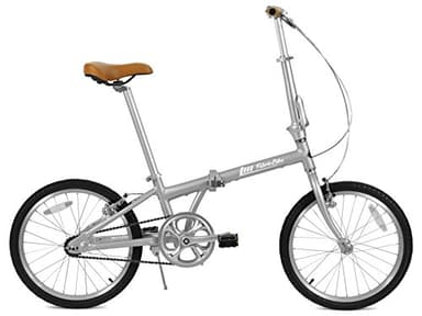 FabricBike Folding Bicicleta Plegable Cuadro Aluminio Ruedas 20" 5 Colores (Space Grey)