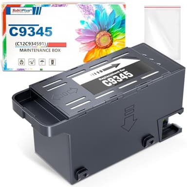 C9345 C12C934591 - Caja de mantenimiento de tinta compatible con Epson C9345 caja de mantenimiento para ET-8550 WF-7310 WF-7830 WF-7840 ET-8500 ET-18100 ET-16600 ET-5850 ET-5850 ET-550 800 E.