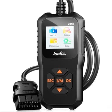 OBD2 Diagnosis Coche OBD Scanner: Maquina Diagnosis Coche Multimarca Español - obd2 Maquina Herramienta de Escaneo Escaner Compatible BMW Vehículos Mercedes Audi - Completas OBDII Funciones Diagnosis