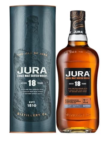 Jura 18 Años - Whisky de Malta Escocés - 700 ml