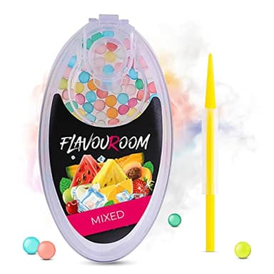 Flavouroom - 100 cápsulas aromáticas mixtas para tabaco | bolitas para cigarros de sabores para un sabor inolvidable | bolas para filtros de cigarrillos Premium