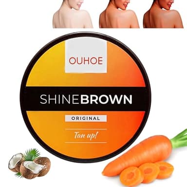 Souvik Crema Bronceadora para Sol y Solárium – Acelerador de Bronceado con Aceite de Zanahoria y Ácido Hialurónico, Bronceado Rápido Natural para Rostro y Cuerpo – 100 ml