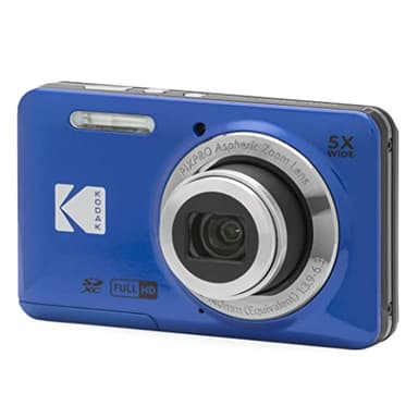 KODAK Camara Digital Pixpro FZ55/ 16MP/ Zoom Eptico 5X/ Azul