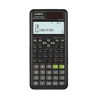 Casio FX-991ES Plus-2 - Calculadora Científica, 417 Funciones, 11 x 77 x 162 mm, Negro
