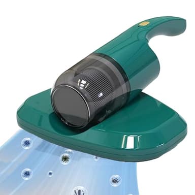 HAMON Aspirador Antiácaros para Colchones, Aspirador de Colchones Portátil, Limpiador de Colchones, Sin Cable Aspiradora Antiacaros,Aspirador UV Portátil para Colchones, Sofás, Alfombras
