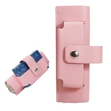 Funda organizadora todo en uno para iqos iluma one/ILUMA i one y estuche de cigarrillos (Rosa)