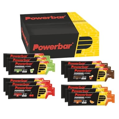 Powerbar PowerGel Hydro Multiflavourbox 12x67ml - Gel Energético de Alto Carbono + Sodio