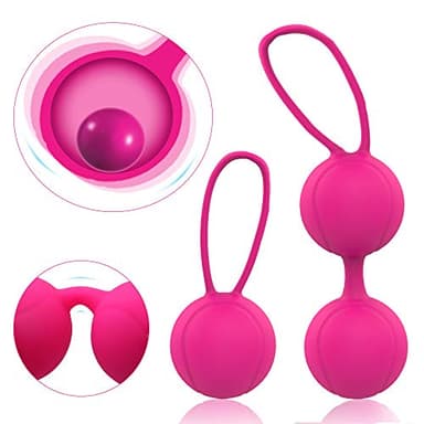 Bolas de China, Bola Pélvicas,Fortalece los Músculos Pélvicos y Previene la Incontinencia Urinaria,Entrenamiento Completo del Suelo Pélvico para Mujeres