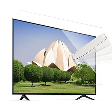 SBCGFY Protector de Pantalla Mate antirreflejos para TV, película antiluz Azul, sin Huellas Dactilares, fácil de Limpiar, filtra la luz Azul y Alivia la Fatiga Visual, 75", 32"