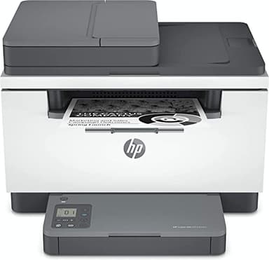 HP LaserJet M234sdw 6GX01F, Impresora Multifunción A4, Impresión Dúplex Automática en Blanco y Negro, 29 ppm, WiFi, Ethernet, USB, ADF, Smart, Sin Fax, Pantalla LCD con Iconos, Gris