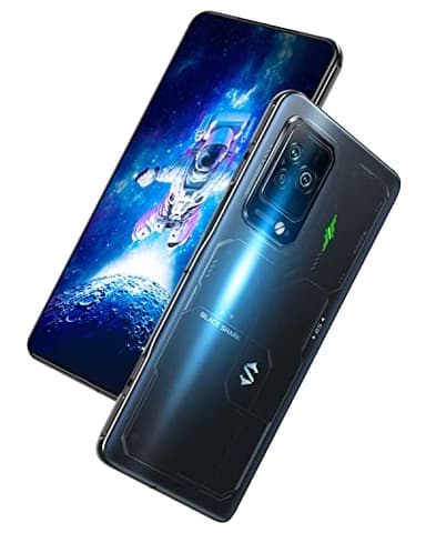 Black Shark 5 Pro [5G] Gaming Smartphone 12+256GB, Pantalla E-Sports de 144Hz 6,67”, Snapdragon 8 Gen 1, 108MP Cámara, Batería 4650mAh, LPDDR5+UFS3.1, Negro (Versión Global)