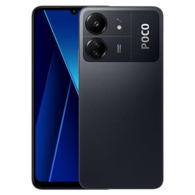 Xiaomi Poco C65 4G LTE 8 GB RAM + 256 GB de Almacenamiento, Triple cámara de 50 MP de 6.75 Pulgadas, Octa Core, Negro