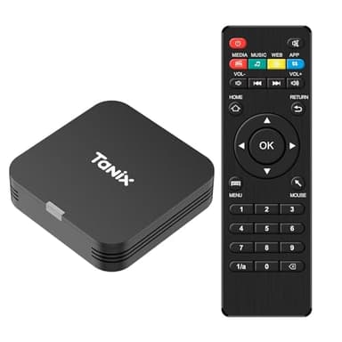 Android TV Box 10.0, Android Box 2GB RAM 16GB ROM, Allwinner H313 Quad-Core Arm Cortex A53, Soporte WiFi y USB 4k Smart Box TV