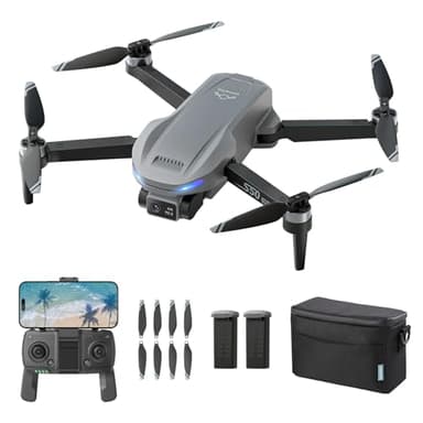 Ameta Drone con Camara 4K Adultos, S50 Lite GPS Profesional Dron con Cámara/Retorno Automático/ 50 Minutos de Vuelo/Sigueme/Modos Inteligentes/Gestos Control/ 500m Alcance, Menos de 249g