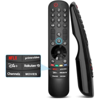 Universal para Mando LG Smart TV,Mando a Distancia para Todos los Televisión LG Original Magic Control MR24GA MR23GA MR22GN MR21GA