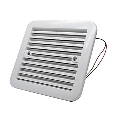 Ventilador extractor de refrigeración de 12 V para caravanas y furgonetas, color blanco