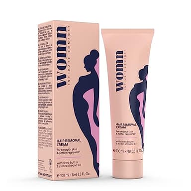 womn Intimate Comfort CREMA DEPILATORIA para la línea del bikini y las axilas, 100ml