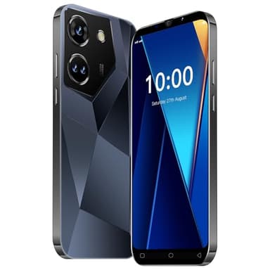 JtQtJ Teléfonos Baratos, 5.0" Pantalla IPS, 16GB ROM 128GB Ampliable, Android 9.0, Dual SIM Dual Camera 3G/2G Móviles y Smartphones Libres (HS-C20Pro-Black)