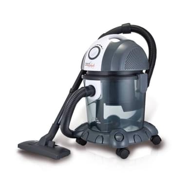 Melchioni Family | MR Bin G Aspirador de Trineo, Filtro de Agua, Aspirador de Bidón 1200W de Potencia, Función Blow Off, Capacidad del Depósito 15 L de Polvo y 10 L de Líquidos