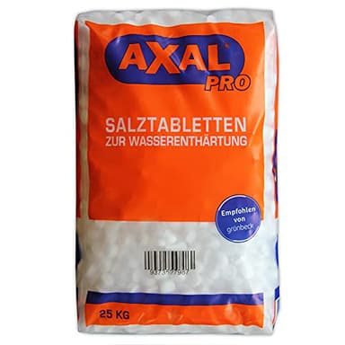 Sal regeneradora en forma de pastilla, 25 kg, para descalcificación de agua
