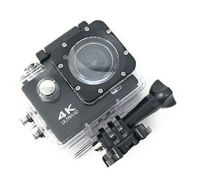 tempo di saldi Cámara de acción Ultra HD 4 K, WiFi, 16 Mpx, con Mando a Distancia, vídeo Deportivo, Impermeable