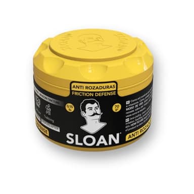 SLOAN Crema Anti Rozaduras 70 g – Barrera Protectora – Acción Regeneradora y Calmante – Previene Fricción e Irritación – Con Óxido de Zinc, Caléndula y Manzanilla – Ideal para Deporte y Piel Sensible