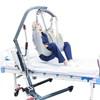 Gruas para Discapacitados, Grúa De Paciente Portátil Equipo Paciente La Banda De Transferencia, para Bariátrico, Enfermería, Anciano, Discapacitado