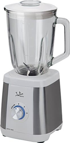 Jata BT797 Batidora de Vaso 1300 W, Capacidad 1,5 L, Cuchilla Dentada de Acero Inox, Cuerpo de Acero Inoxidable, 2 Velocidades + Pulse, Pica hielo