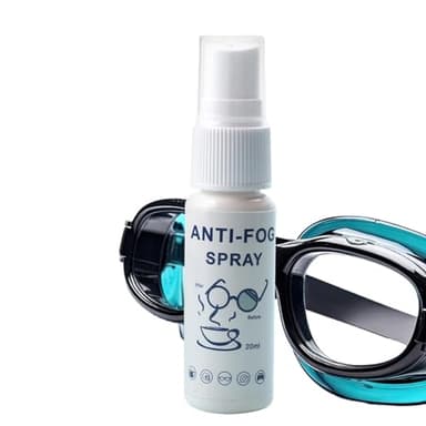 Spray antivaho para gafas – Spray antivaho para gafas de esquí, desempañador de 20 ml para gafas, resistente a las de larga duración, evita el empañamiento en las gafas, gafas de