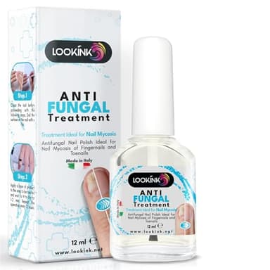 Esmalte para Micosis en Uñas de Pies y Manos 12 ml - Made in Italy - Tratamiento Antimicótico Fuerte - Esmalte Ideal para Hongos y Onicomicosis - Tratamiento Eficaz para la Regeneración de Uñas Saluda